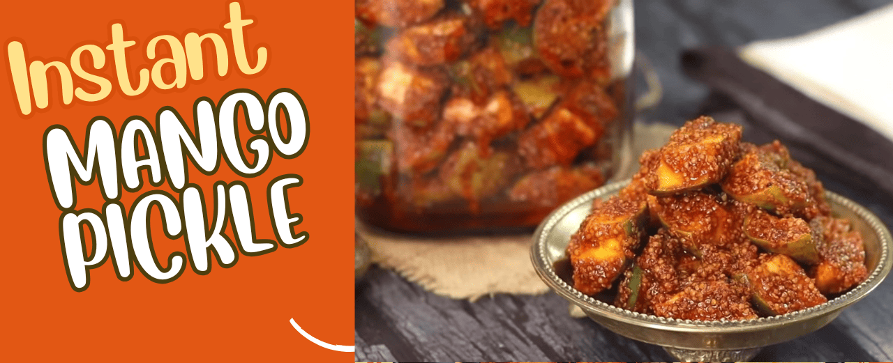 Instant mango pickle