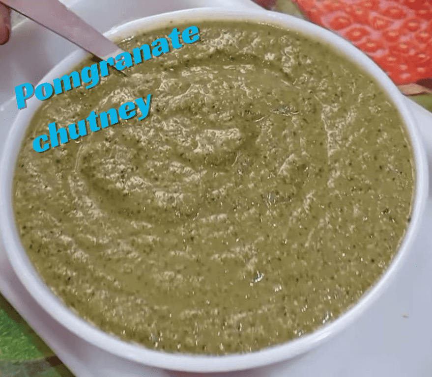 Pomegranate chutney