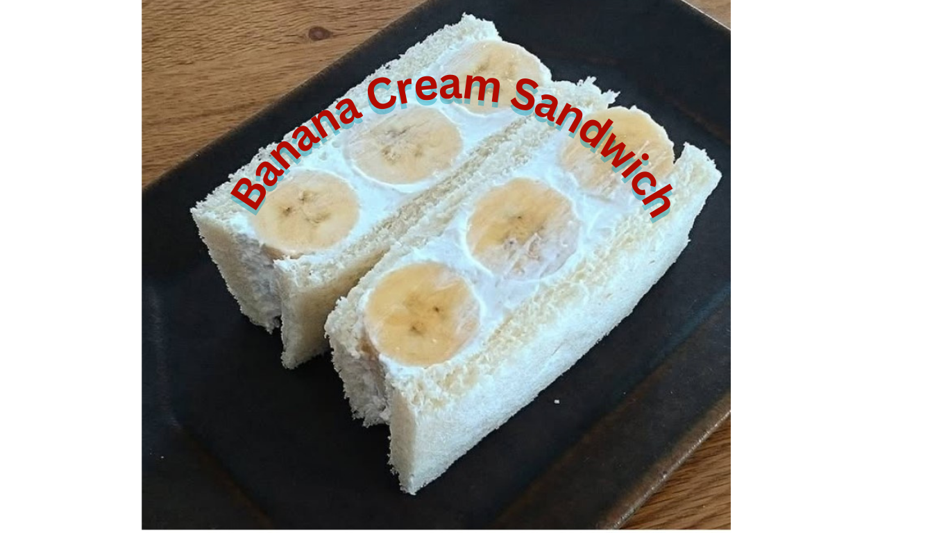 banana cream sandwich